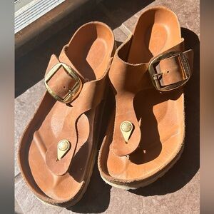 Birkenstock gizeh large buckle sandal